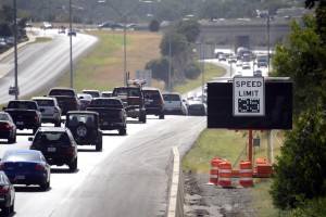 TTI is helping TxDOT evaluate the efficacy of using variable speed limits to increase highway operational efficiency while decreasing collisions.