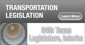 Transportation Legislation 84th Legislature, Interim