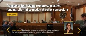 Transportation leaders explore congestion, funding, alternative modes at policy symposium